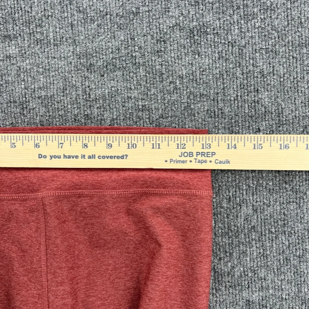 Old Navy Leggings Womens M Rust Coral Go Dry Cloud Activewear Yoga Gym Workout